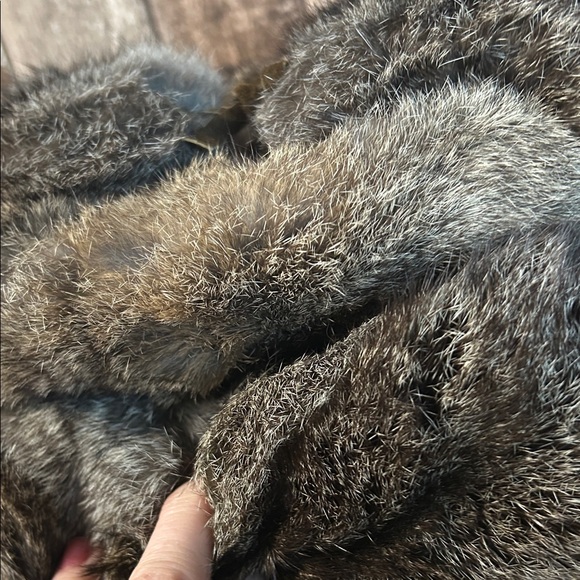 Authentic warm Gray Fur Hat vintage - Picture 7 of 13